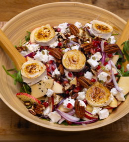 Apple Goat Cheese Salad